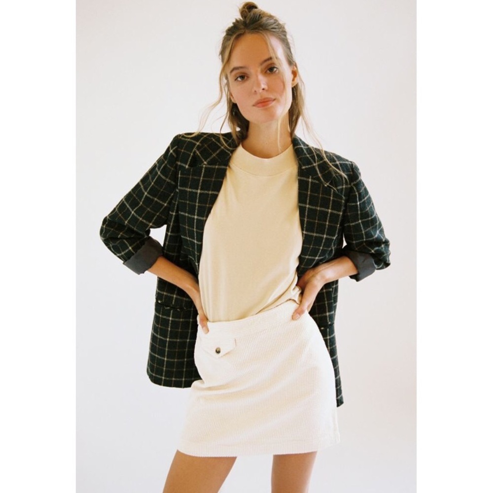UO Nene Corduroy Mini Skirt